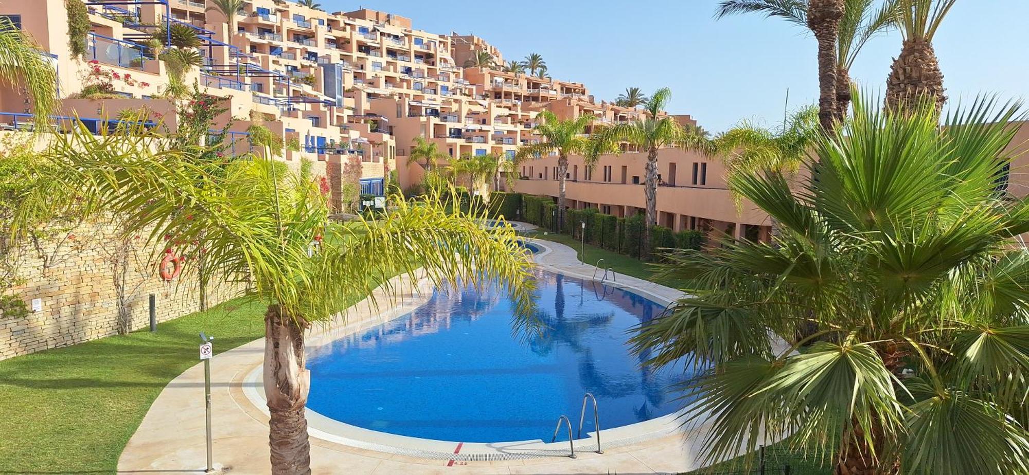 Sea View Cozy Apartment La Tanita Mojacar Exterior photo
